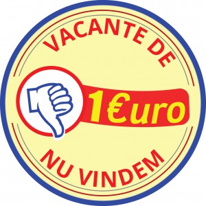 Sticker 1 euro