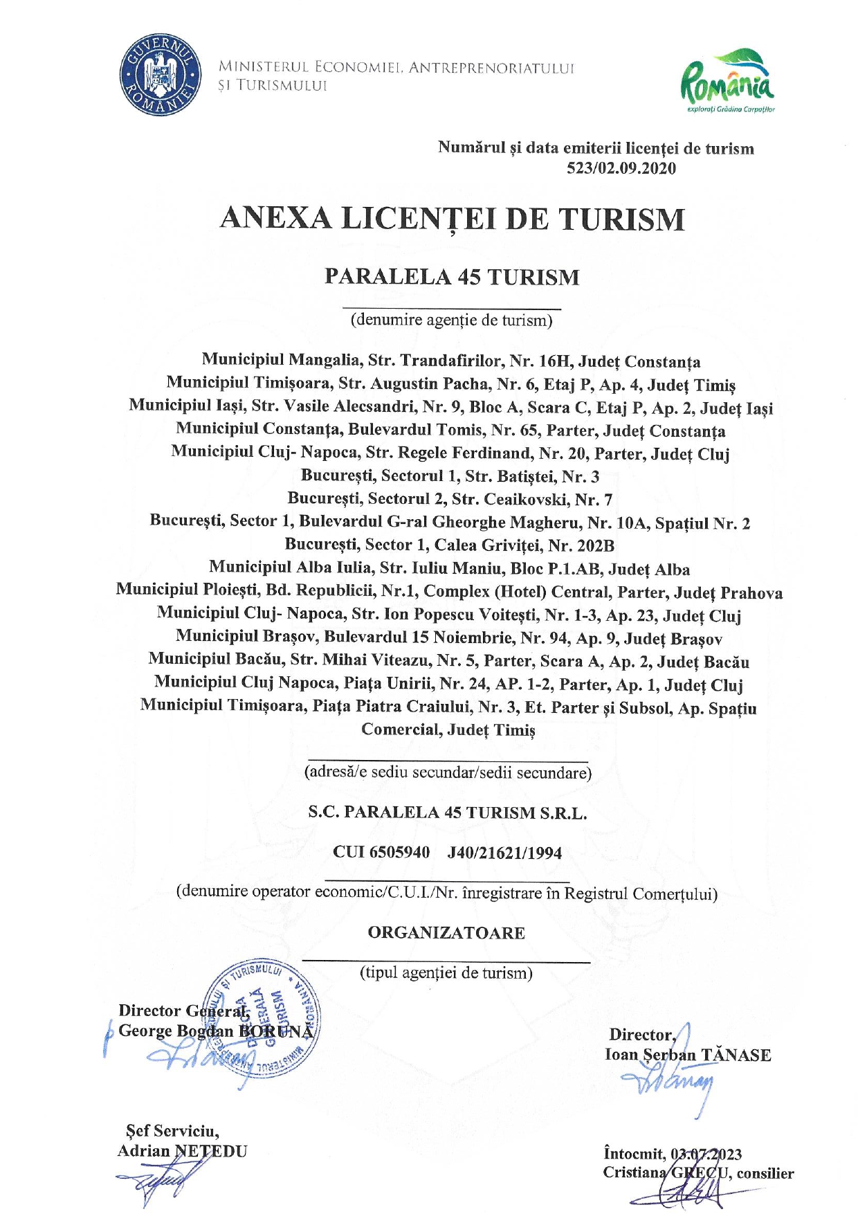 Agentia Cluj 3 (Piata Unirii nr. 24)