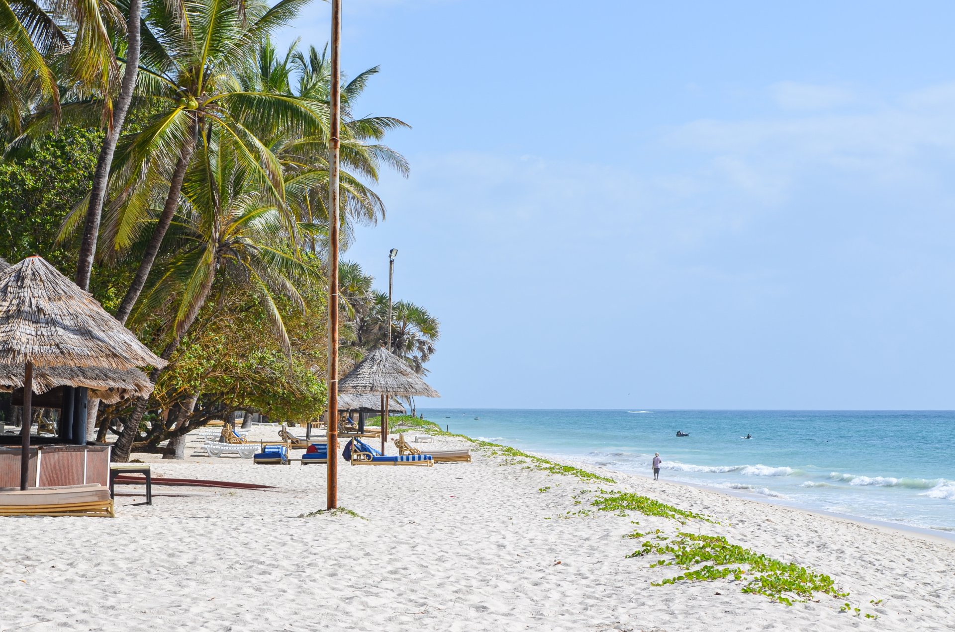 plaja paradis cu nisip alb diani beach kenya africa