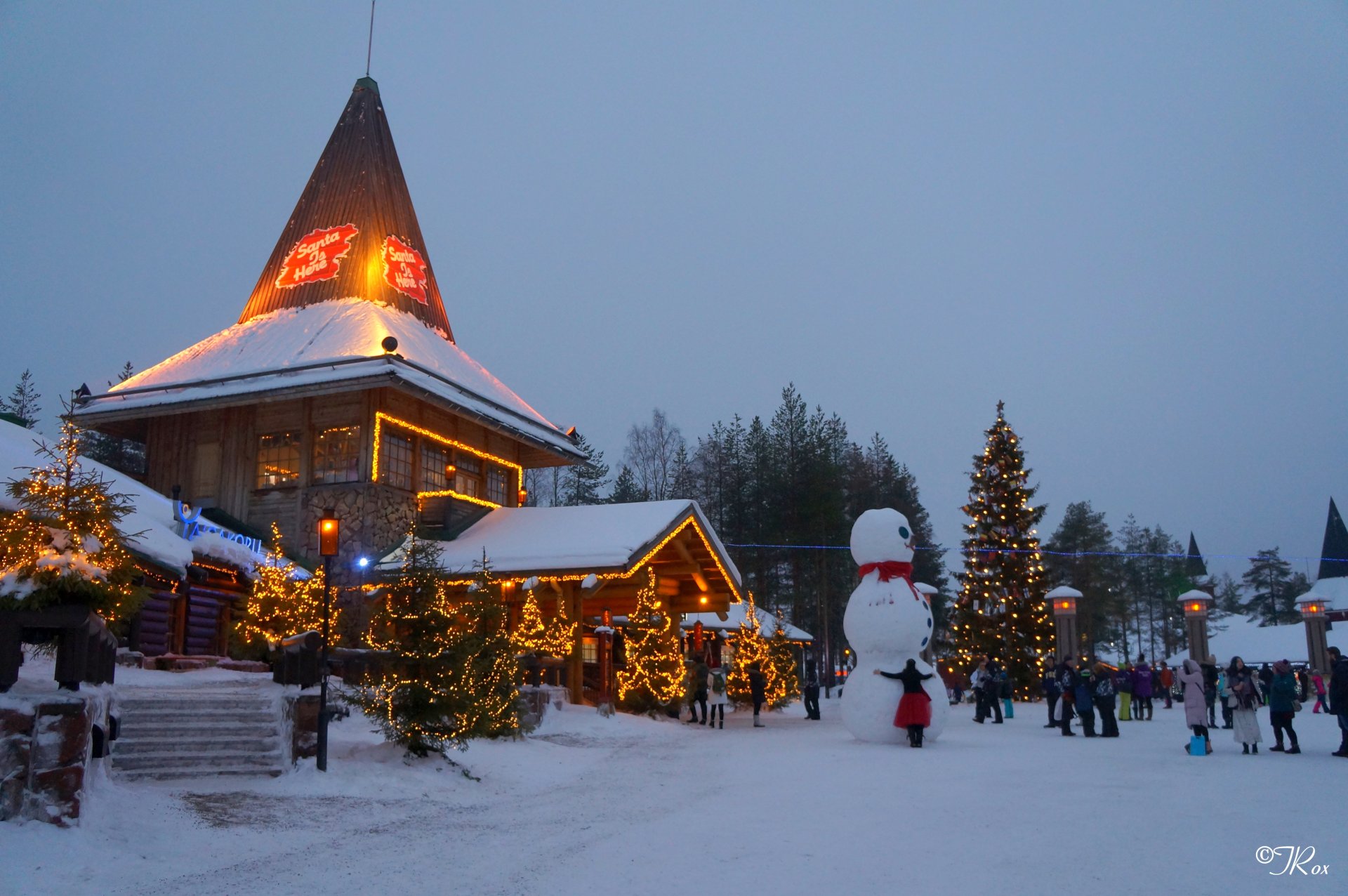 Santa Village, Cercul Polar