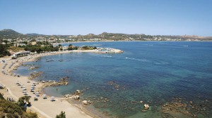 Faliraki Beach panorama