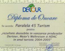 Diploma de onoare Derrour 2004 - 2005
