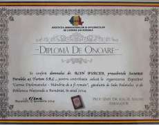 Diploma de onoare AADCR 2014