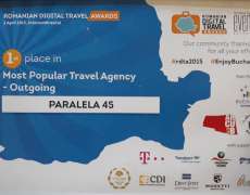 Diploma Romanian Digital Travel Awards 2015